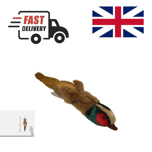Soft pheasant toy for dogs - pheasant,