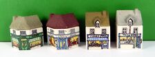 WADE WHIMSEY-ON-WHY ENGLISH VILLAGE 4 SHOPS , GREENGROCER, ANTIQUES, BUTCHER ETC