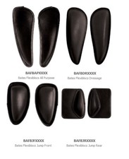 Bates Saddles Flexiblocks Knee Blocks Support Dressage/Jump/GP/Pony Black/Brown