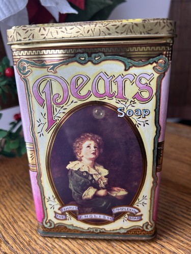 Vintage pears soap tin - vintage, pears'