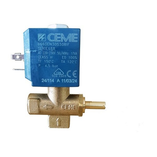 Solenoid valve ceme - 6660, 1/4"