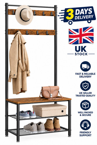 Coat rack stand shoe - coat,