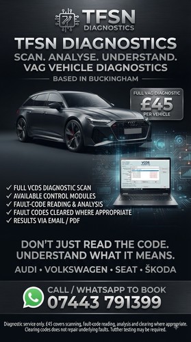 Vag vcds diagnostic scan - vcds, audi