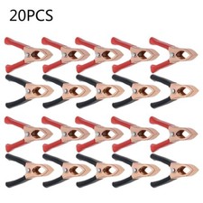 30A Car Alligator-Clips Battery-Clamps Crocodile Clip Aligator Clips 70mm