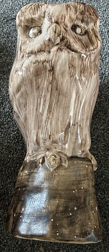 David sharp rye pottery owl - rye,