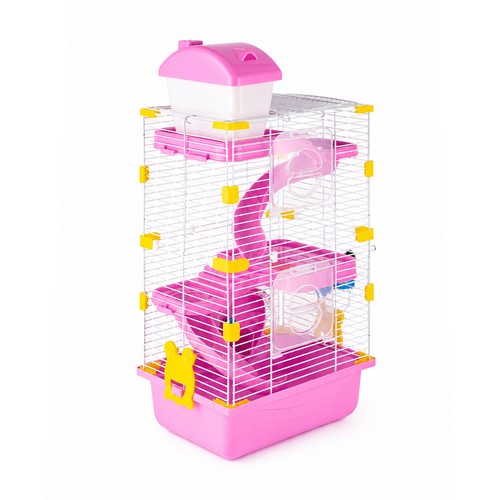 Hamster cage with - hamster, &