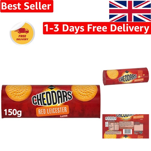 Cheddars red leicester flavour - red,