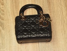 Christian Dior Lady Dior Bag Cannage Quilt Lambskin Mini
