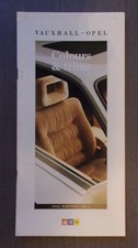 VAUXHALL OPEL Range orig 1988