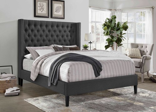 Upholstered eastern king - upholstered,