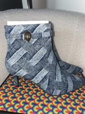New Kurt Geiger Denim Ankle