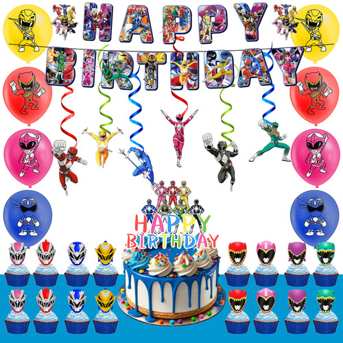 Power rangers party - rangers,