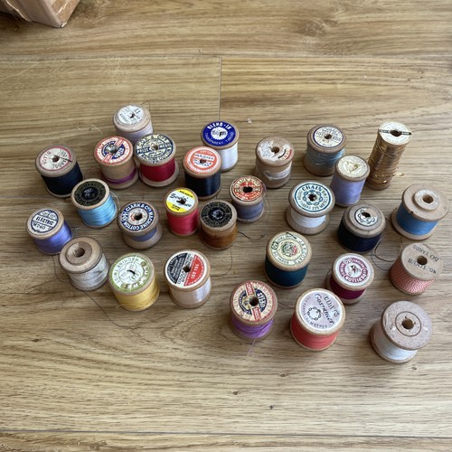 Vintage wooden cotton - wooden,