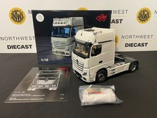 NZG 1094 1:18 SCALE MERCEDES-BENZ ACTROS L GIGASPACE 4X2 WHITE