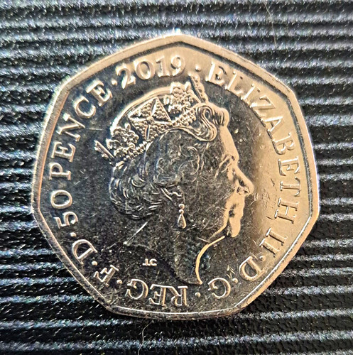 Rare elizabeth 2019 50p - elizabeth,