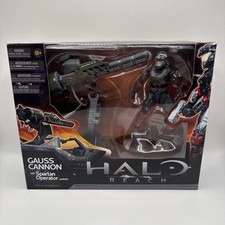 Mcfarlane Toys Halo Reach Gauss Cannon with Custom Spartan Operator Figure
