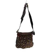 CAMPOMAGGI brown leather studs