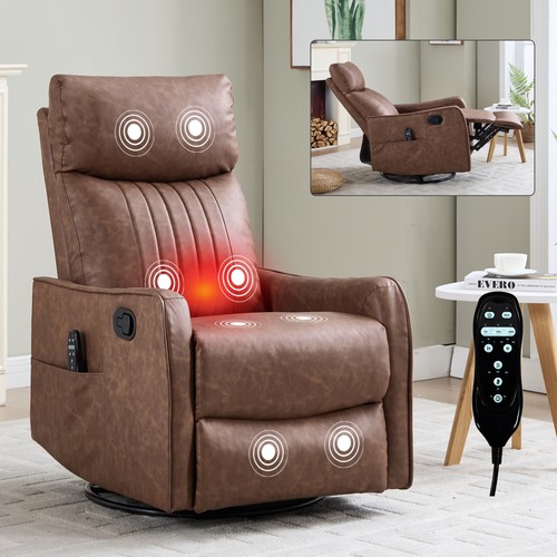 Brown heat massage - heat, recliner