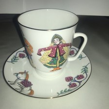 LOMONOSOV cup and saucer  “ Ballet” from the Imperial Porcelain Factory new