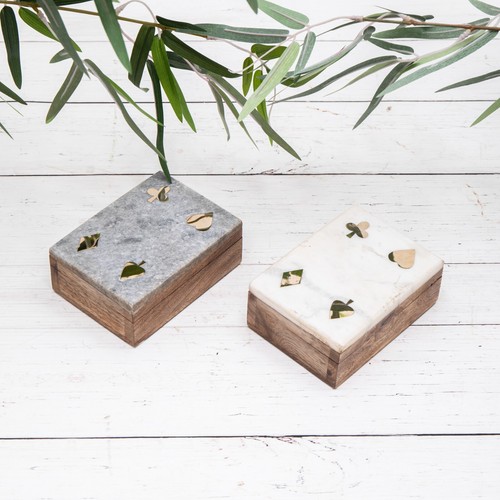 Wooden marble playing card - wooden,