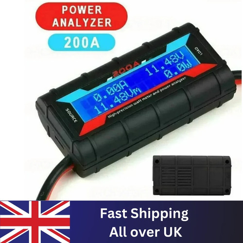 200a lcd digital - 200a, dc
