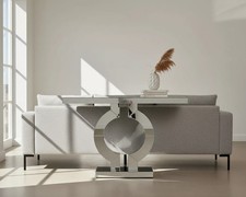 110cm mirrored console table - 110cm,