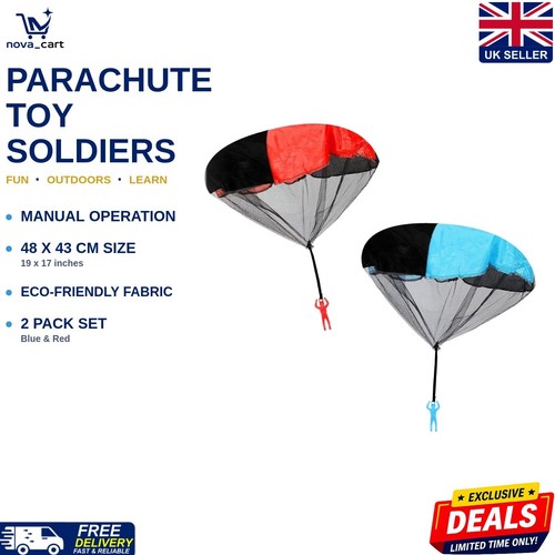 Parachute toy soldiers - parachute,