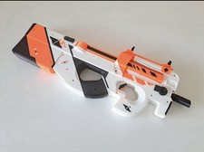 P90 Asiimov (Magazine Fed Rubber Band Gun 7 Round Capaity per Mag) 