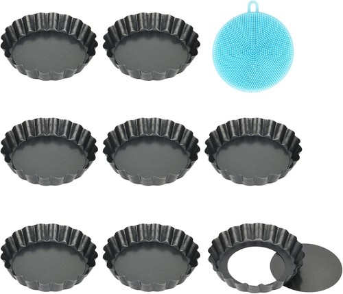Pack tart tins with - tart,