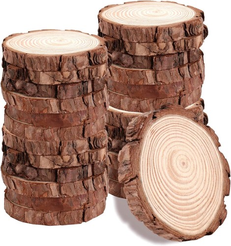 60pcs wood slices - 30/60pcs,