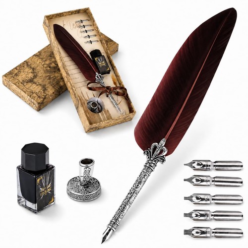 Vabneer feather quill pen - feather,