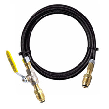 LPG GPL Gas Bottle Refill Set Adaptors to Fill Empty POL Propane Cylinders, 2 M