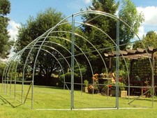 Frame Only 6m x 3m Poly Tunnel Polytunnel Greenhouse Green House Polly Tunnel