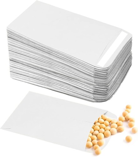 Small white envelopes - white, pcs