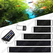 30-115CM Aquarium Fish Tank LED Light Over-Head Full Spectrum Plant Lighting UK