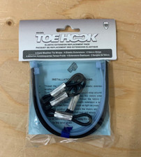Hockey Goalie Pads Toe Hook Elastic Replacement Kit | Goal Pad ToeHook Bungee