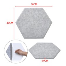 12pcs Hexagon Acoustic Wall