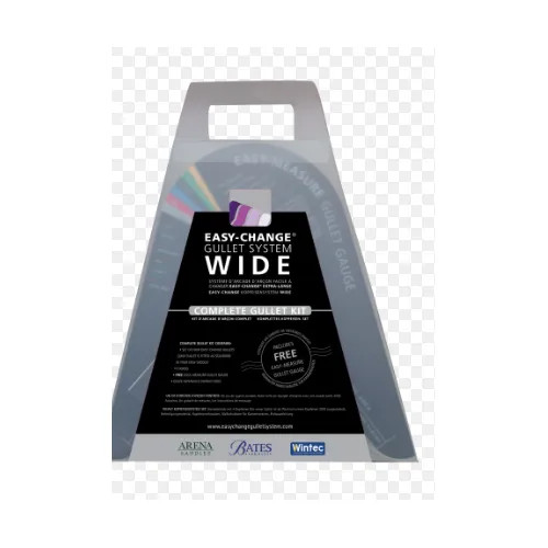 Easy change gullet system - gullet, wide