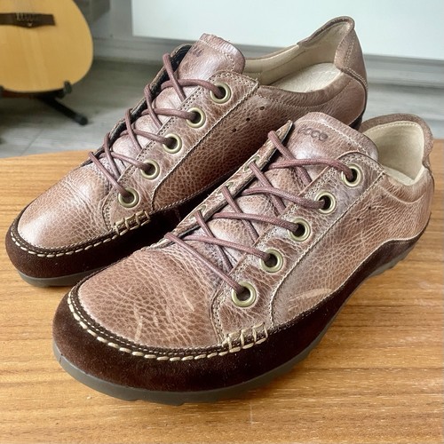 Ecco leather walking shoes - ecco,