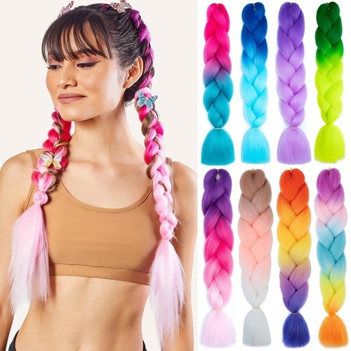 Ombre yaki jumbo braiding - 24",