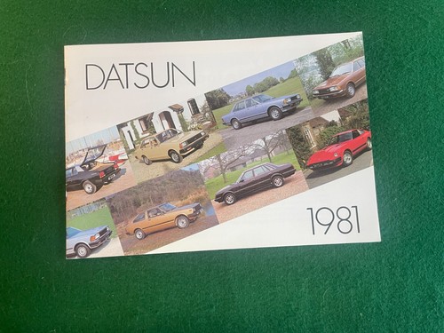 Datsun 1981 range brochure - datsun,
