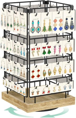 Rotating earring display - rotating,