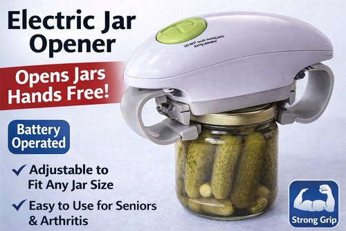 One touch electric jar opener - electric,