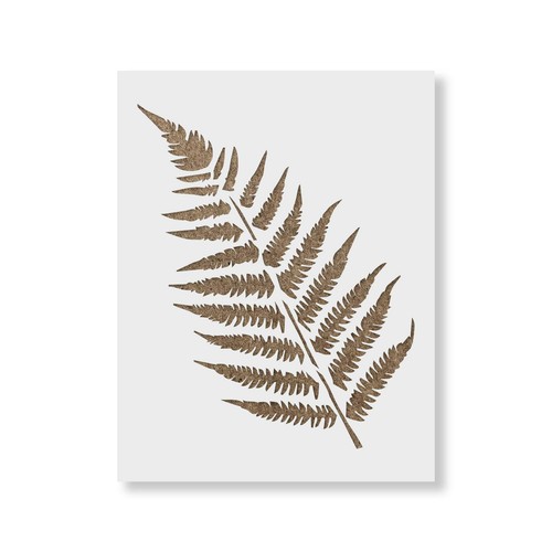 Ferns stencil craft airbrush - craft,