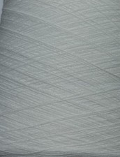 Job lot knitting yarn wool Large cone 1347 grams Acrylic 2/28 White PP8479