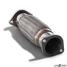 JAPSPEED STAINLESS 3" EXHAUST DECAT PIPE FOR NISSAN SKYLINE R32 R33 GTR GTST