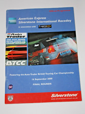 BTCC Auto Trader 2000 Silverstone Programme – Final Rounds 16 Sept