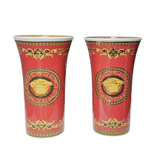 A Pair Of Large Versace Medusa