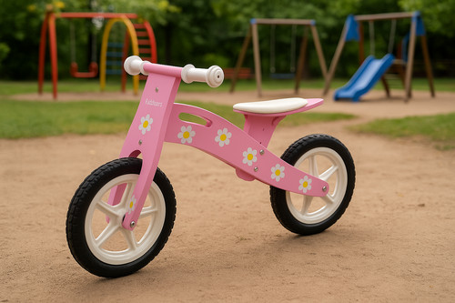 Wooden balance bike - , by