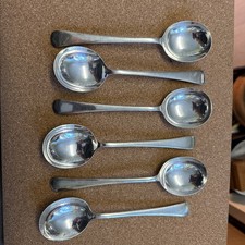 Vintage 6 X Stainless Nickel